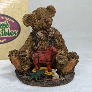 MY FAVORITE THINGS - Cottage Collectibles Ganz Bear Figurine 1995 Vintage w/Box